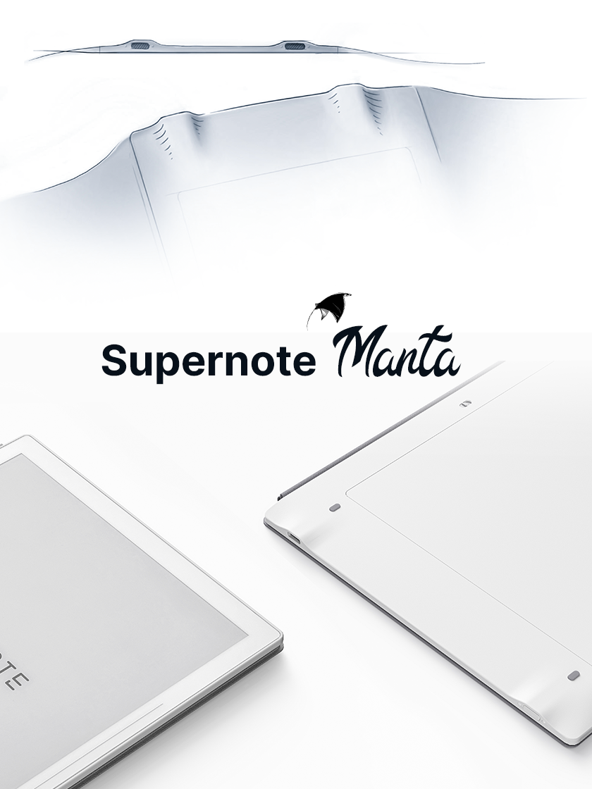 電子書籍リーダー本体 Supernote Manta A5 X2 インスピレーションを探る：Supernote Mantaの誕生 – Supernote