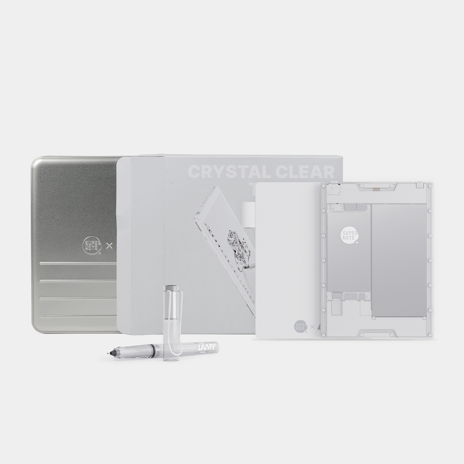 Supernote × LAMY CRYSTAL CLEAR THINKING スペシャルセット Supernote × LAMY CRYSTAL CLEAR THINKING スペシャルセット