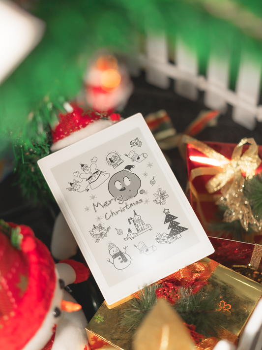 クリスマスステッカー丨12月のノートに季節の彩りを